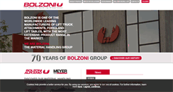 Desktop Screenshot of bolzonigroup.com